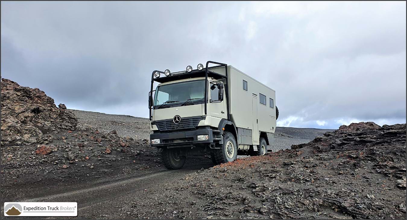 Mercedes Atego 1828 in Iceland