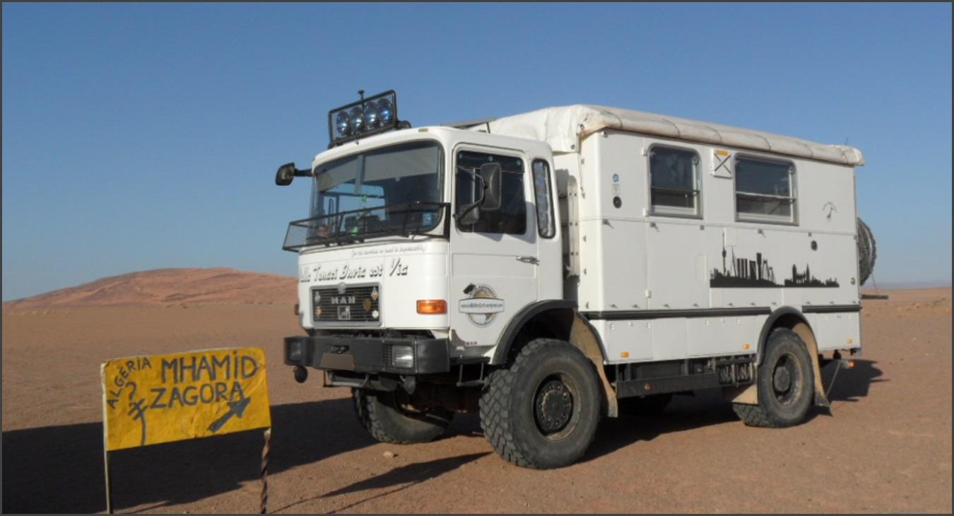 MAN 16.192 Camion Camping Car 4x4