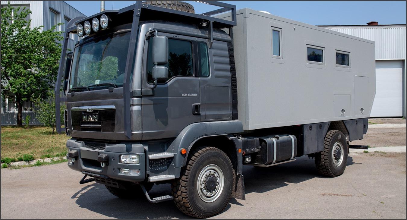 MAN TGM 13.280 4x4 Family Expedition Camper