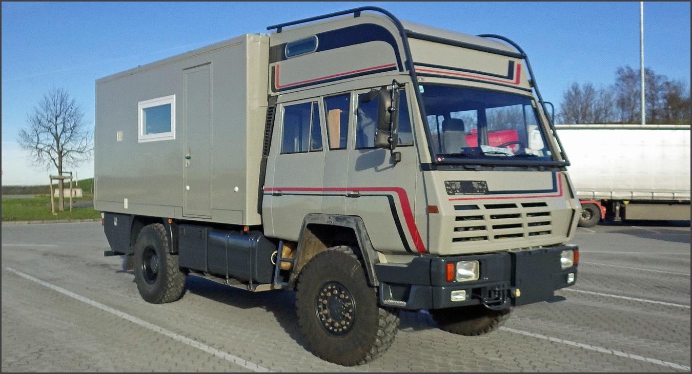 Steyr 4x4 Double Cabin Expedition Truck