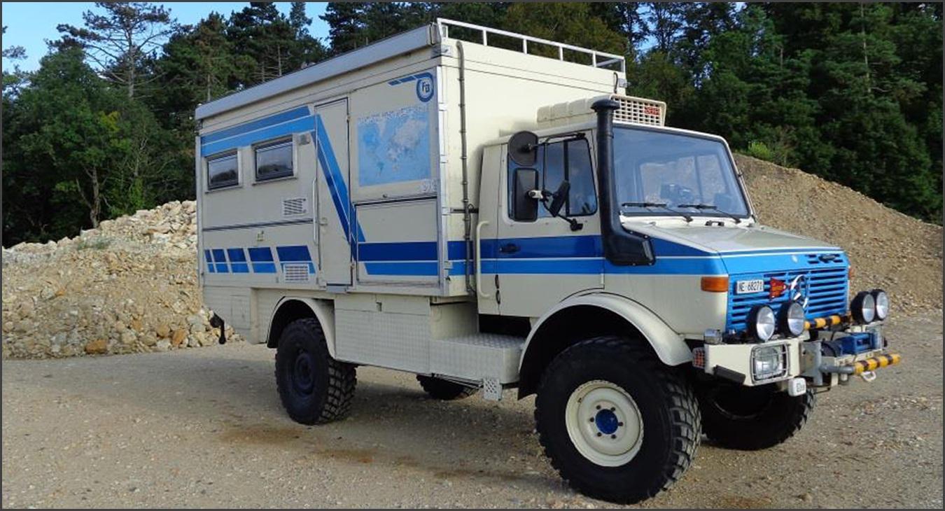 Unimog U1300 4x4 Expedition Truck