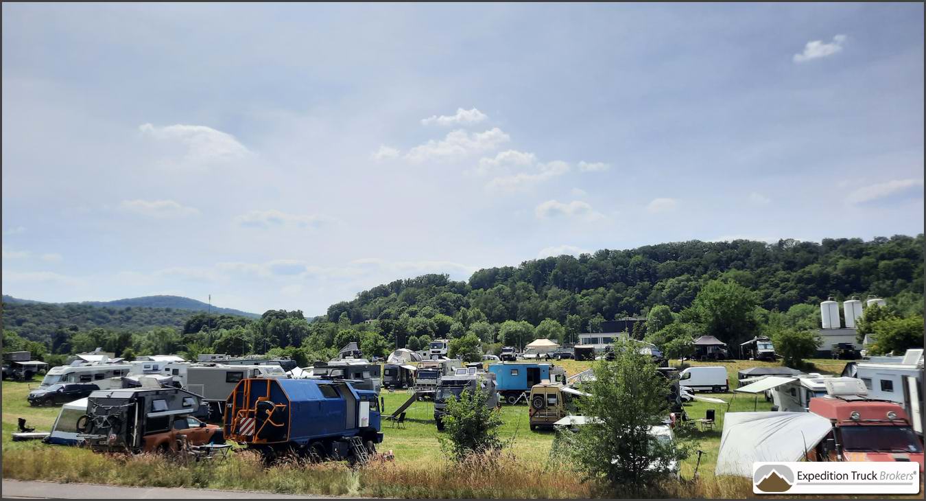 Abenteuer Allrad Camping 2025 van de Offroad Avonturenshow in Bad Kissingen, Duitsland