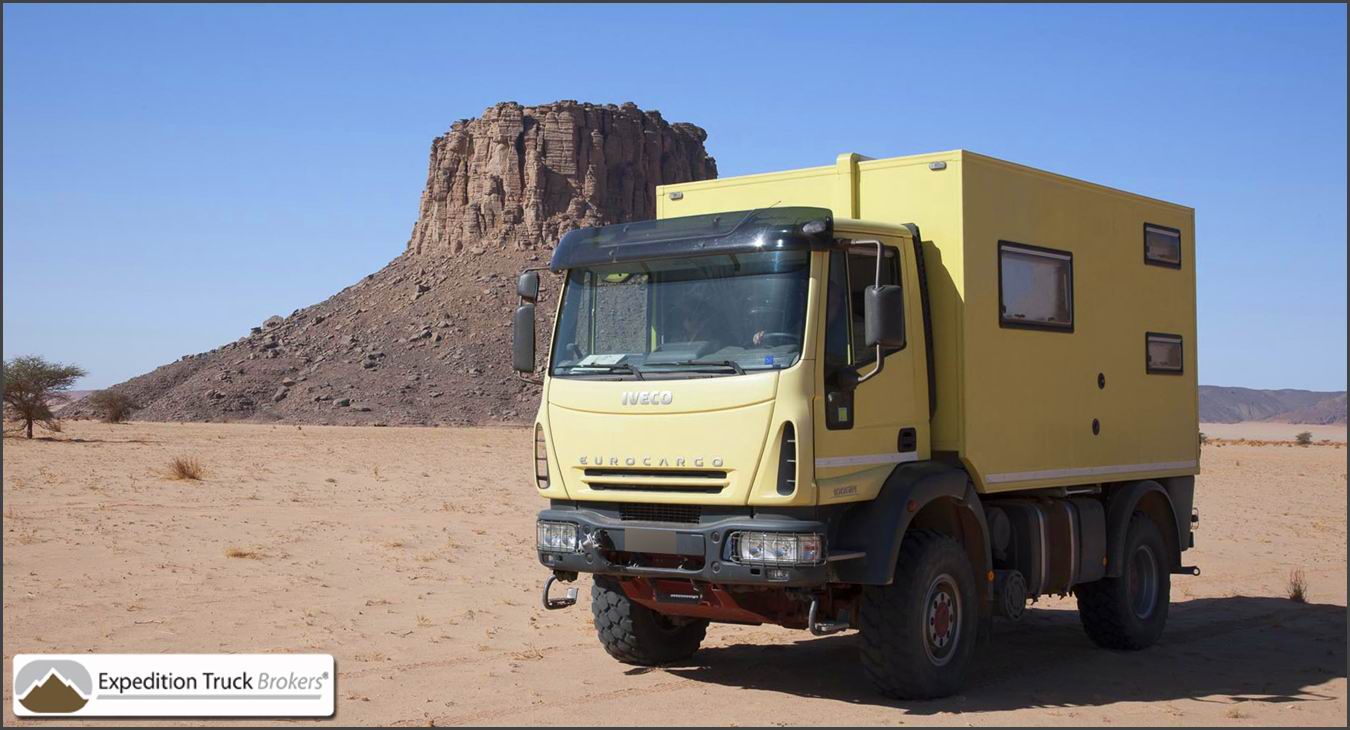 Expedition Truck in the desert