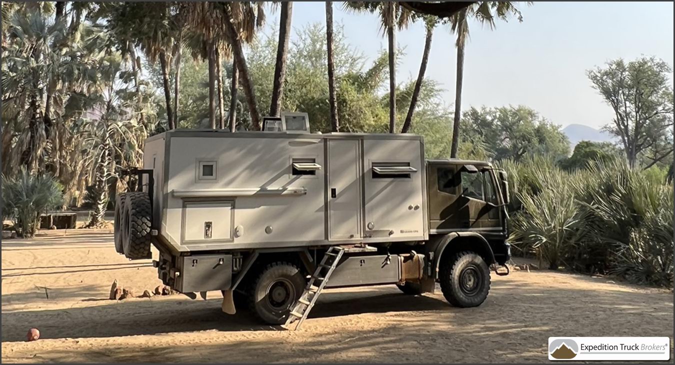 Iveco Eurocargo 140E24 4x4 Expeditie Truck in Africa