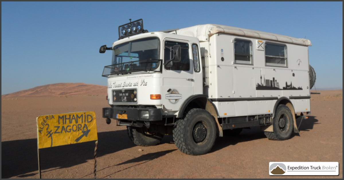 MAN 16.192 4x4 Expedition Truck