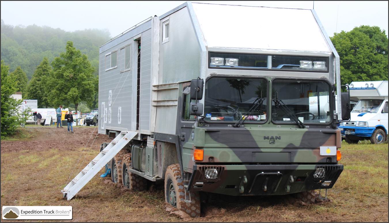 MAN 6x6 stuck in the mud