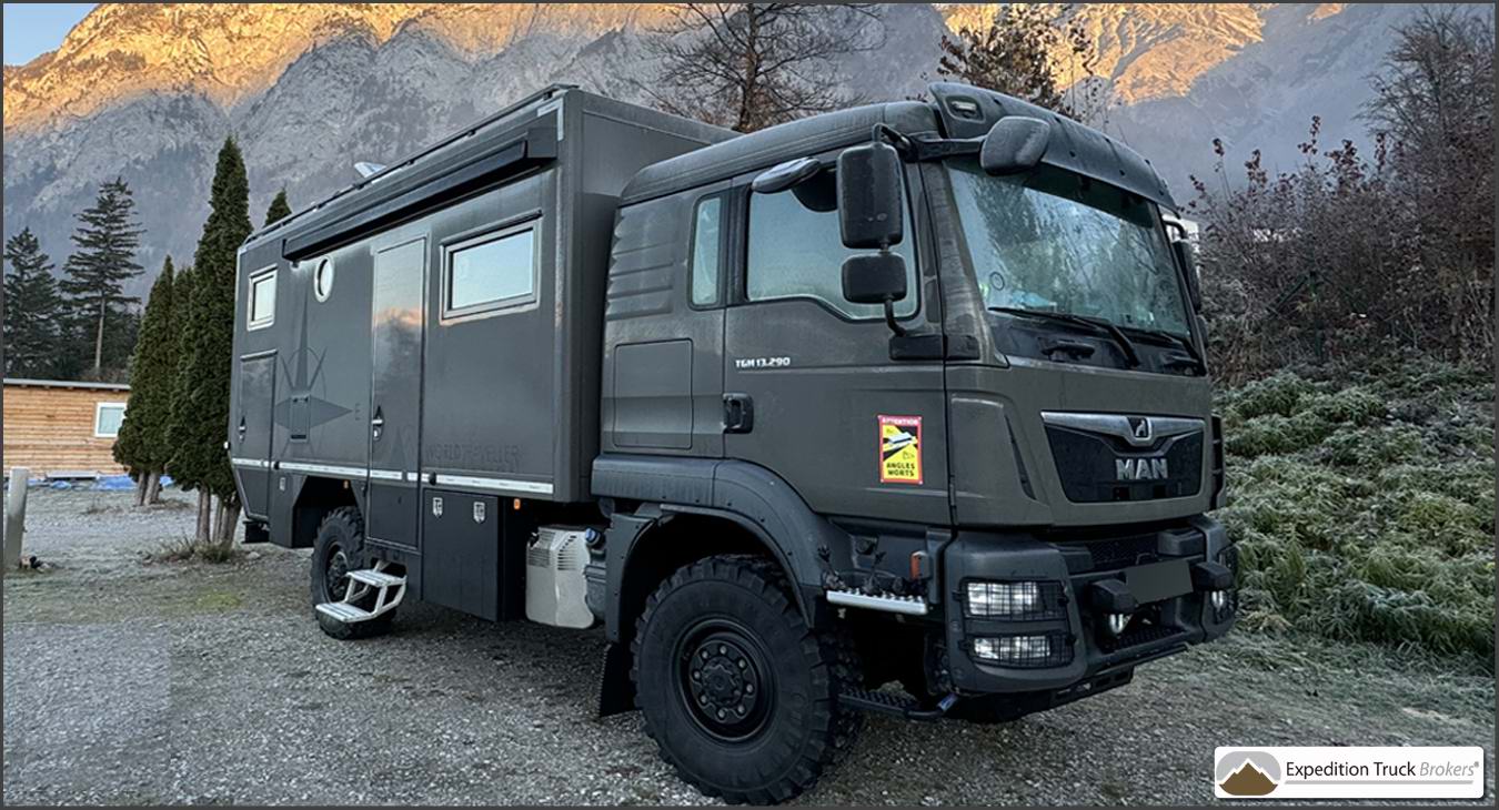 MAN TGM 13.290 Overland Truck project
