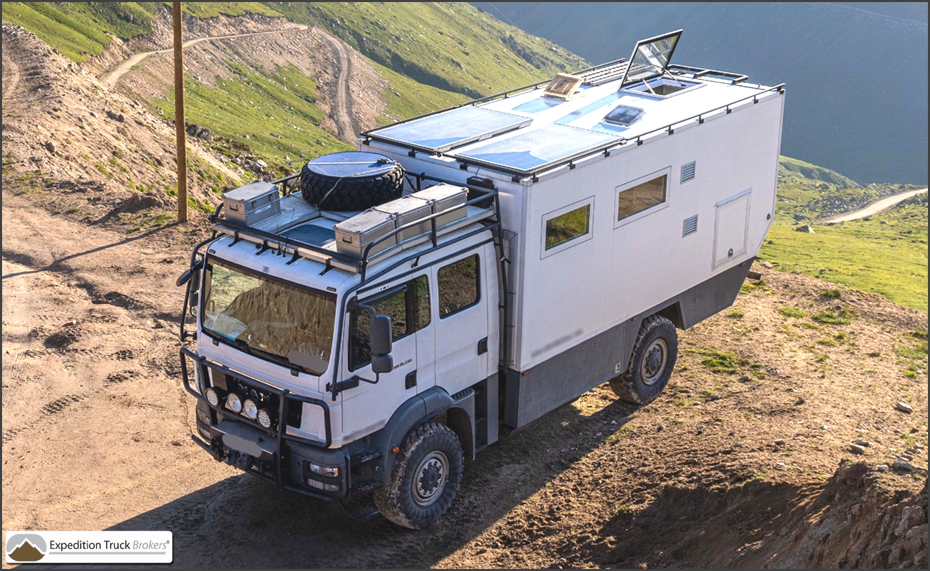 MAN TGM 4x4 18.330 expeditie camper