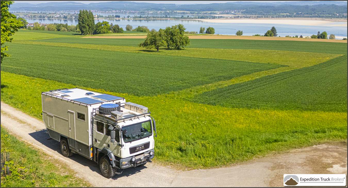 MAN TGM 18.330 4x4 Overland Truck op reis