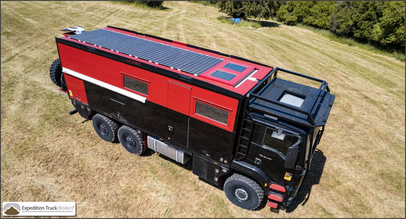 MAN TGS 6x6 Expedition Truck Project