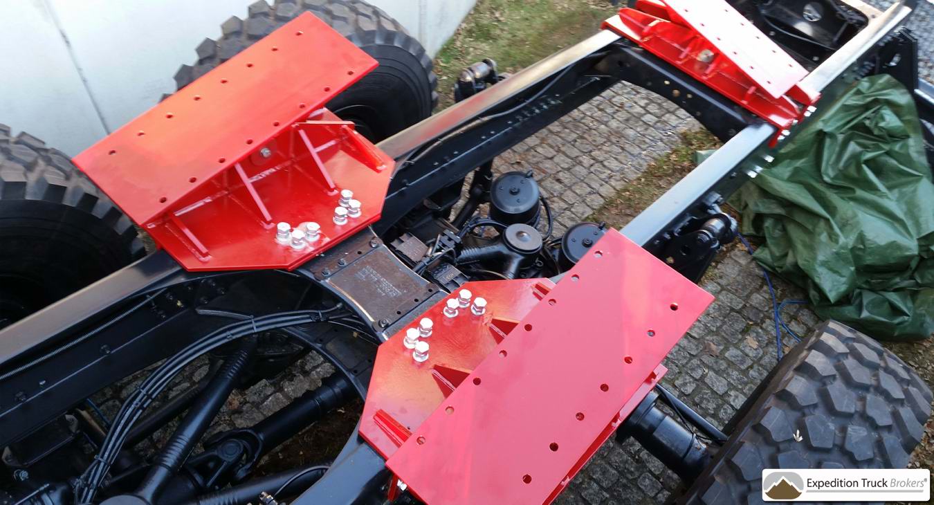 MAN TGS 6x6 sub-frame project