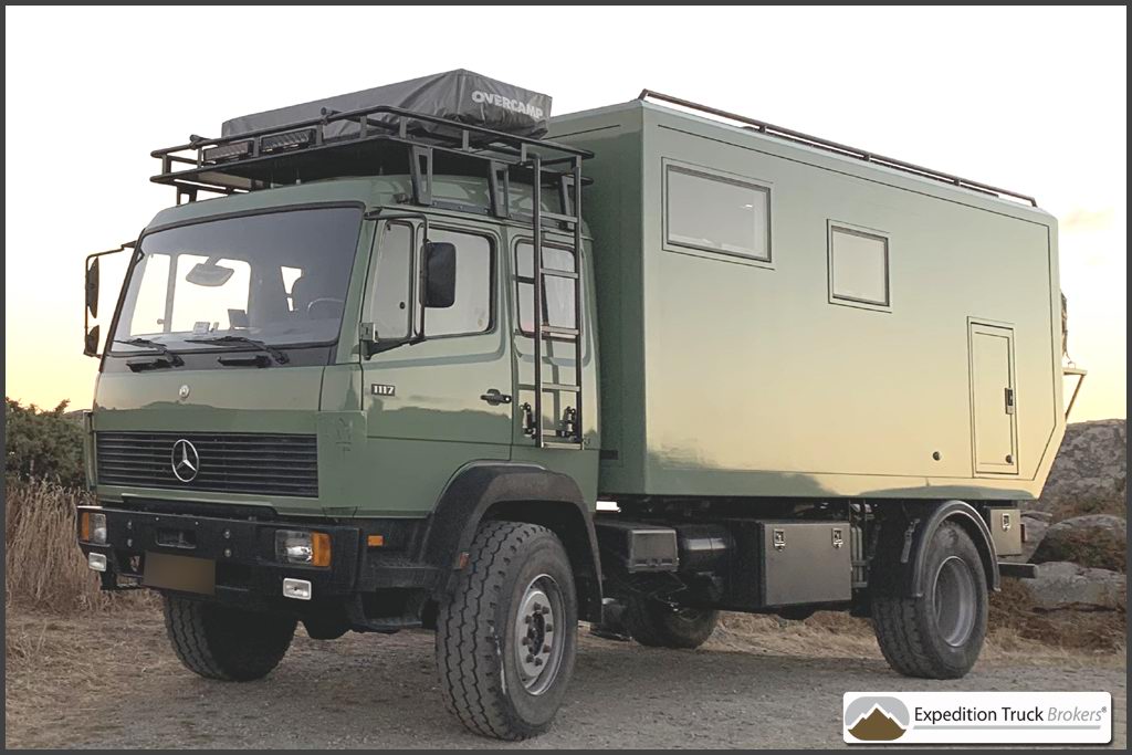 Gebrauchtes Mercedes 1117A 4x4 Fernreisefahrzeug