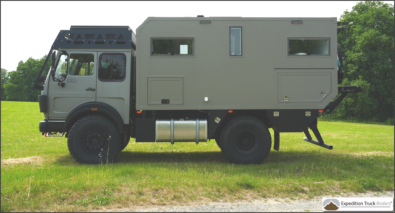 Mercedes 1222AF 4x4 Fernreisefahrzeug