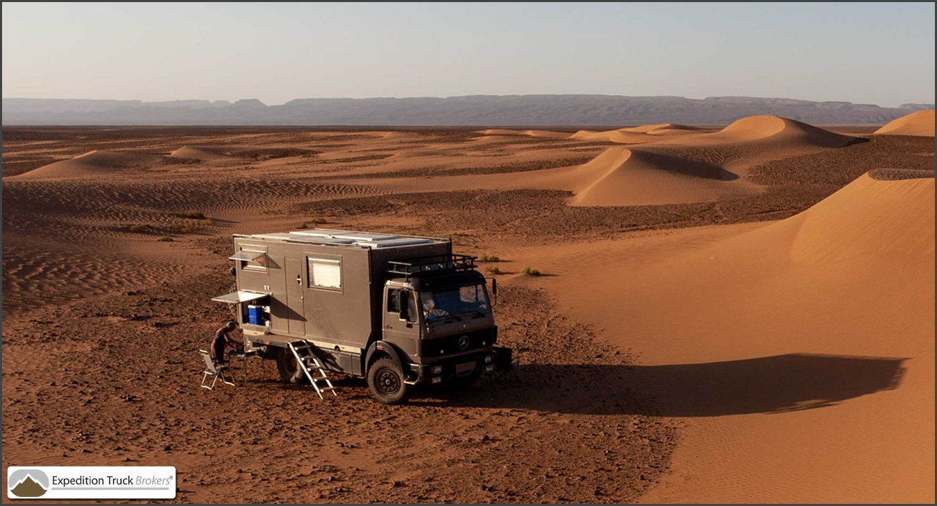 Mercedes 1222A 4x4 Overland Truck