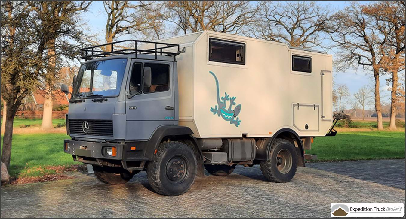 7.5T Mercedes 914 Camion Camping Car