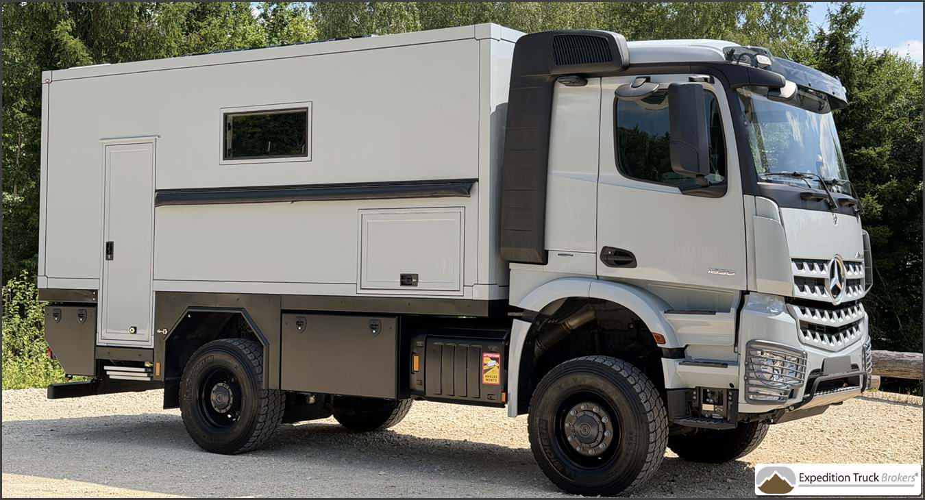 Mercedes Arocs 1836 4x4 Overland Truck, exterior view