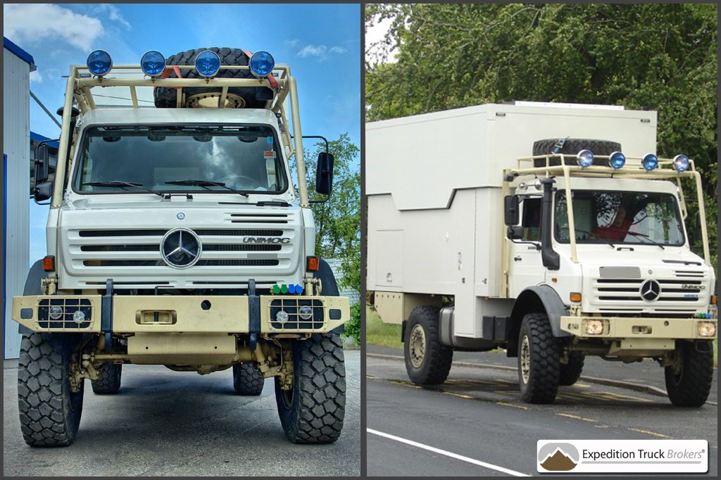 Unimog U2450 4x4 Expedition Truck