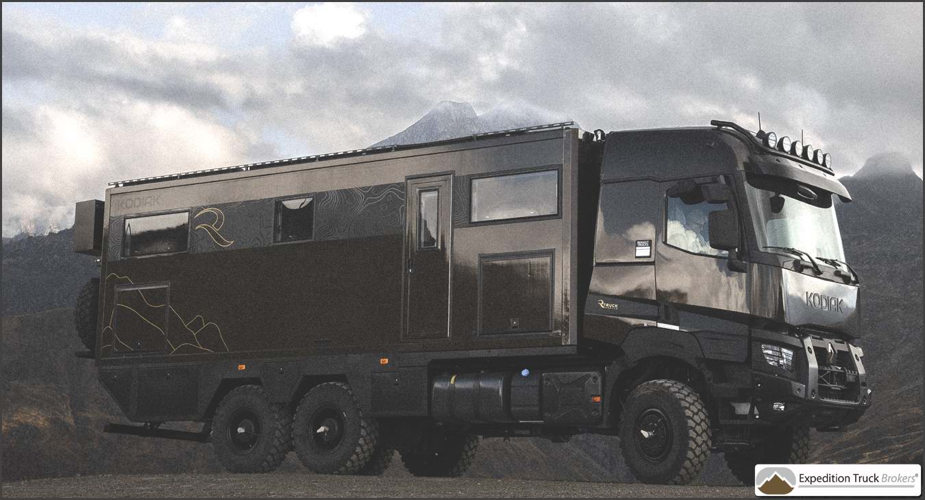 Renault 6x6 Overland Truck with 4 seats
