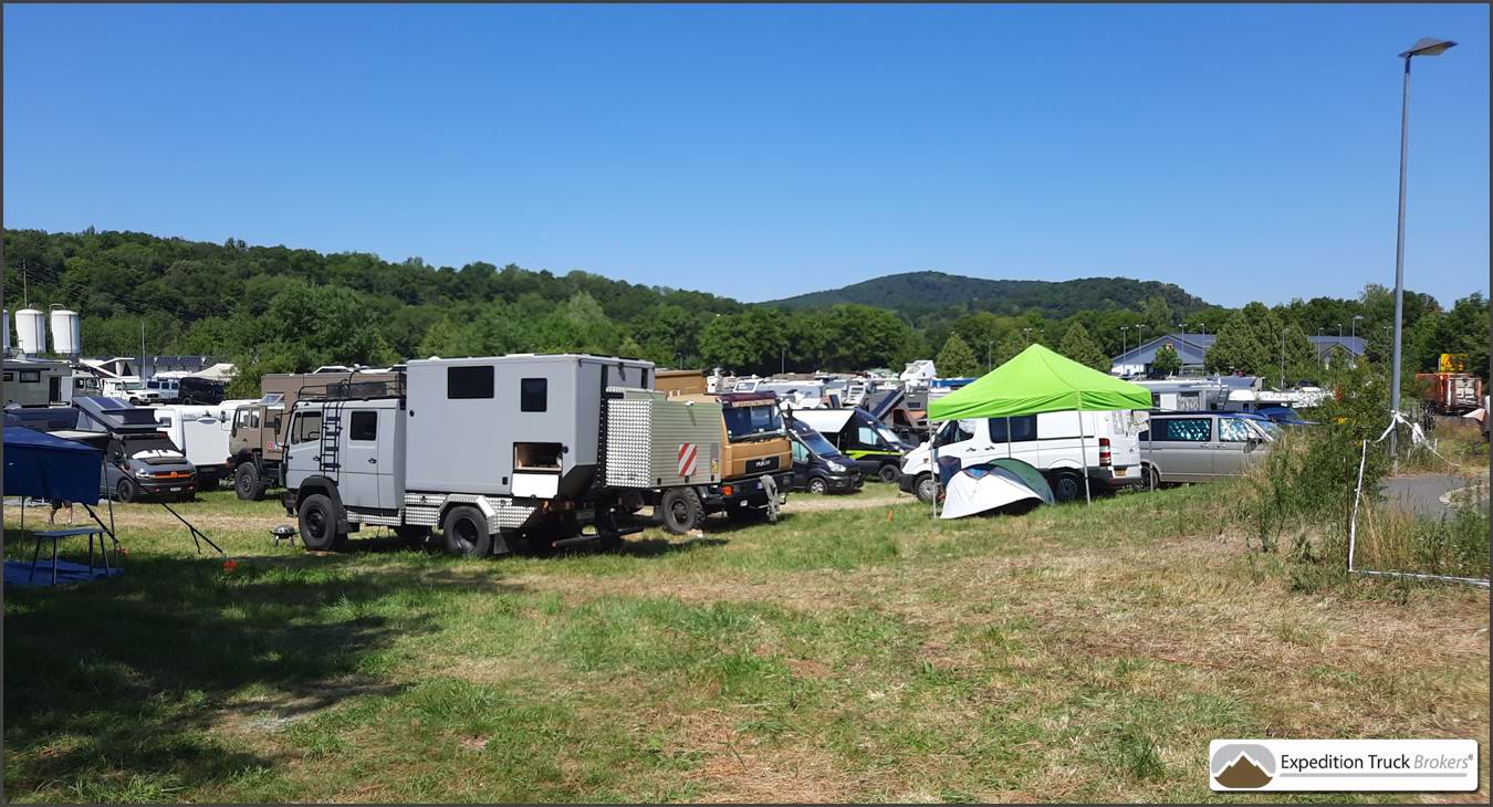 Orientierung auf dem Abenteuer Allrad Messecampingplatz, Kauf eines gebrauchten Expeditions- oder Fernreisefahrzeug