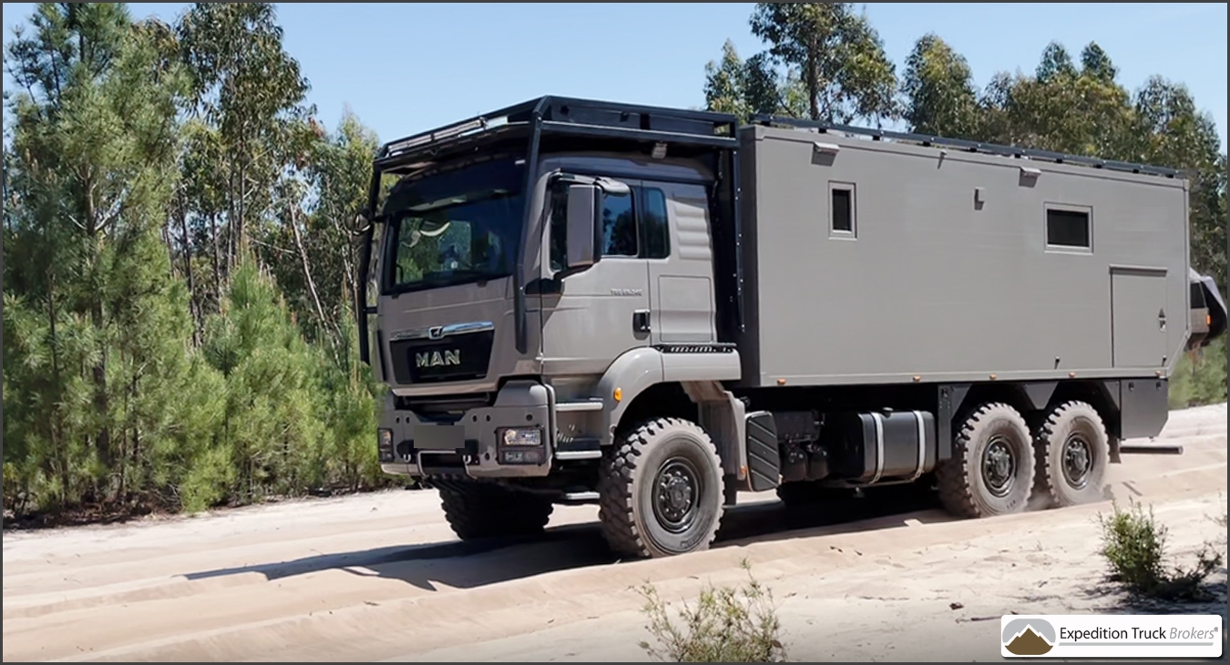 MAN TGS 6x6 EURO-5 Overland Truck