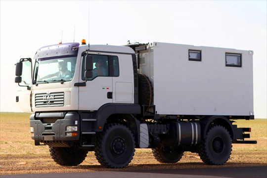 Adaptation de camion pour PMR - Man TGX 18.430 - Conduite adaptée : ACM  Mobility Car