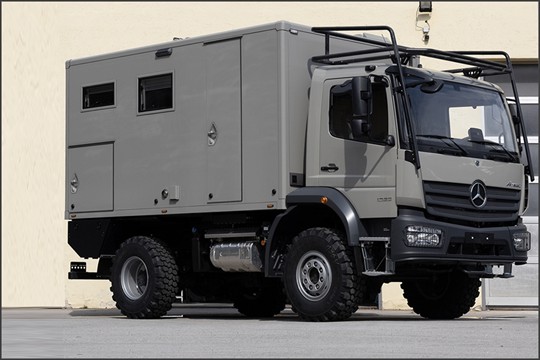 Unimog 4x4, Luxury 4x4 Motorhome