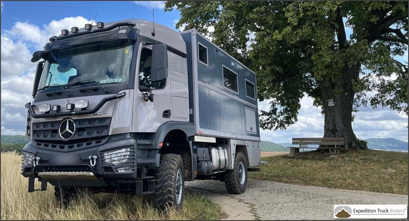 Mercedes Arcos with individual approval as motorhome