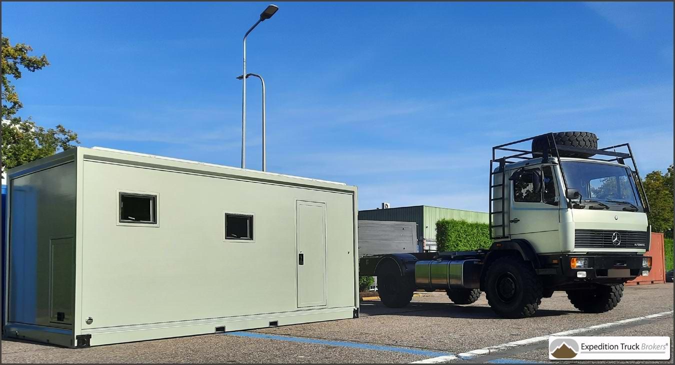 5 meter expedition / living unit for a 10 ton Expedition truck