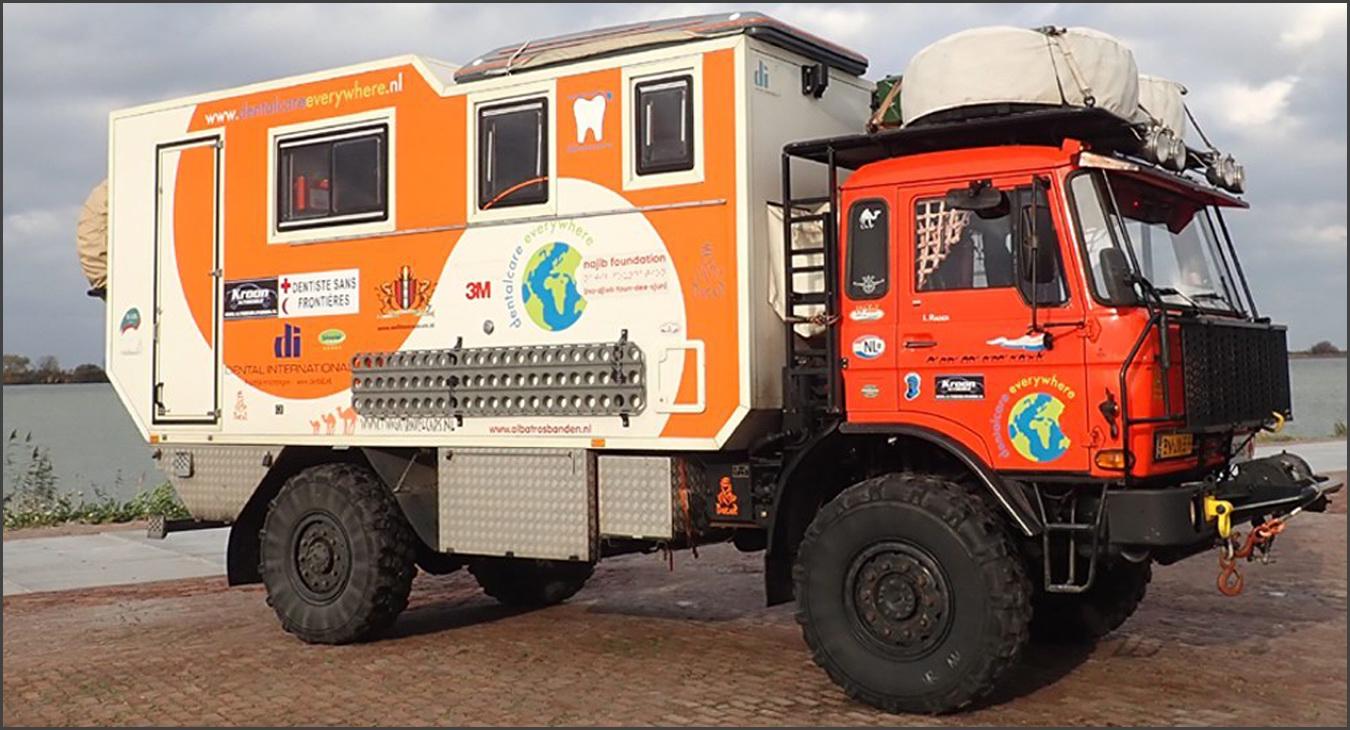 Dental Care Clinic 4x4 Overland Truck