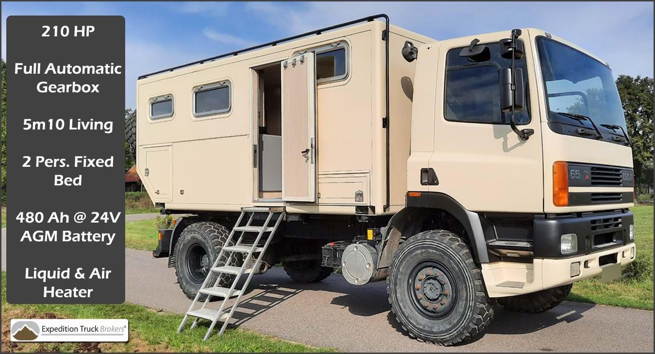 DAF 4x4 Fernreisemobil für 2+ personen