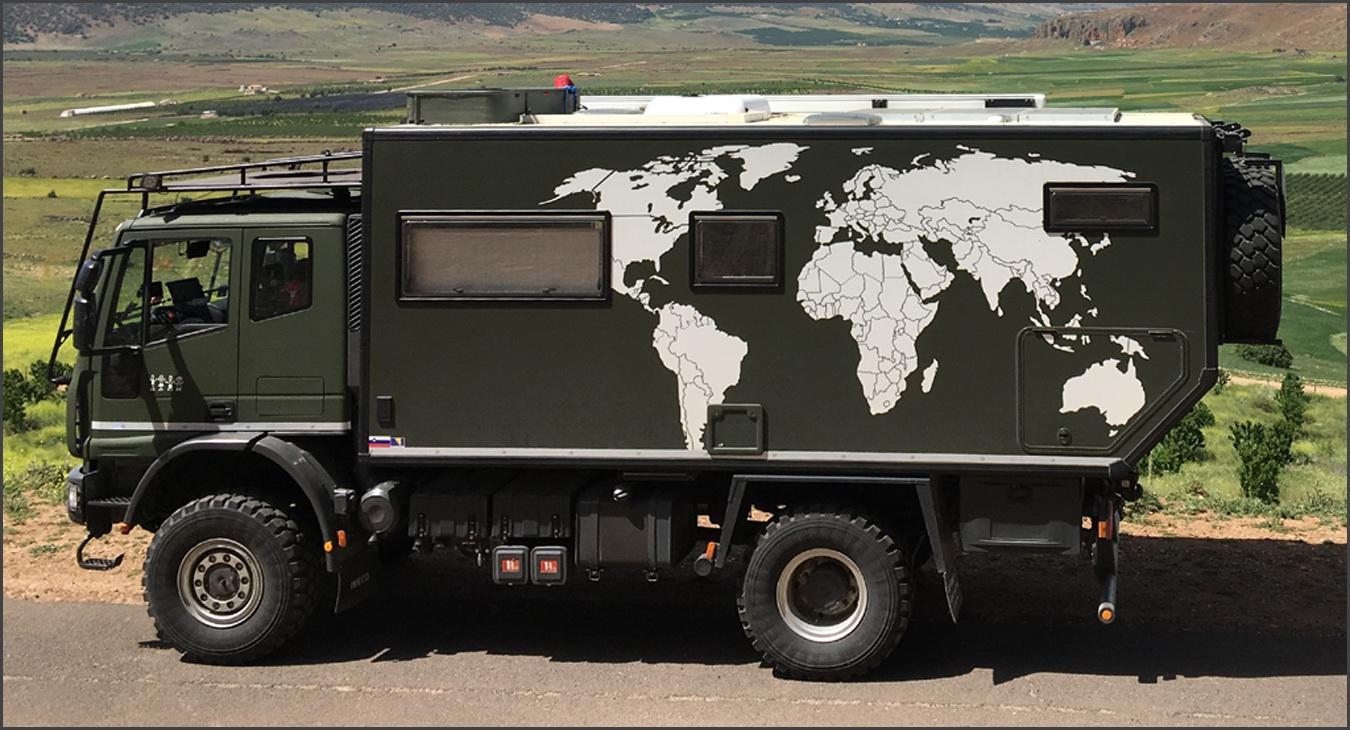 Iveco Eurocargo 4x4 Expedition Truck