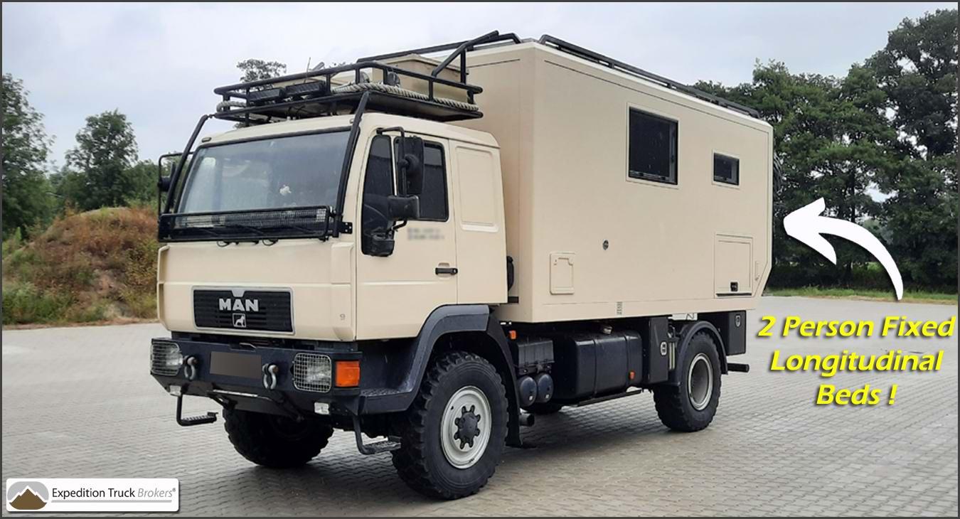 MAN 4x4 Overland Truck from 2021