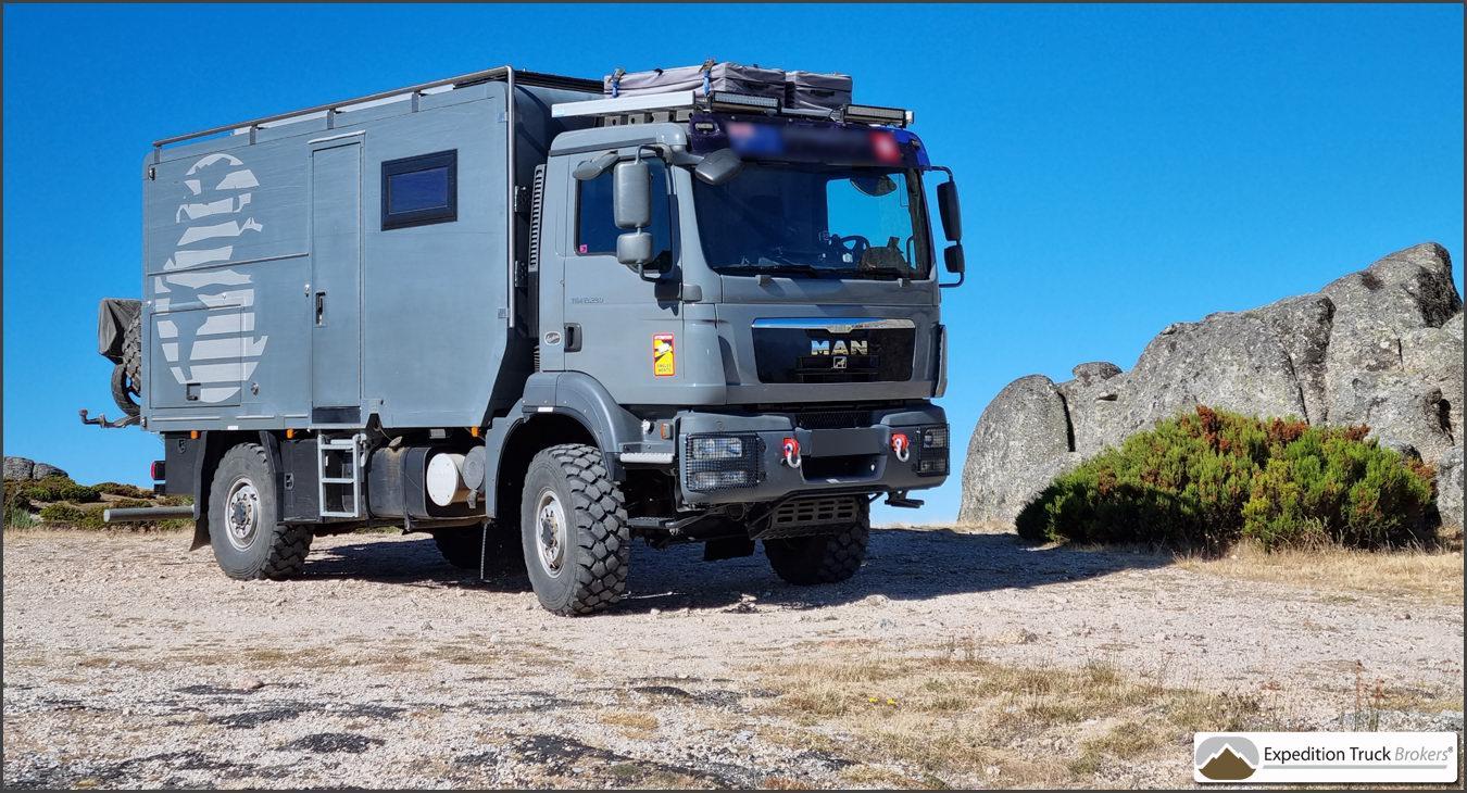 MAN TGM 13.280 Expedition Camper for a 2+ person crew