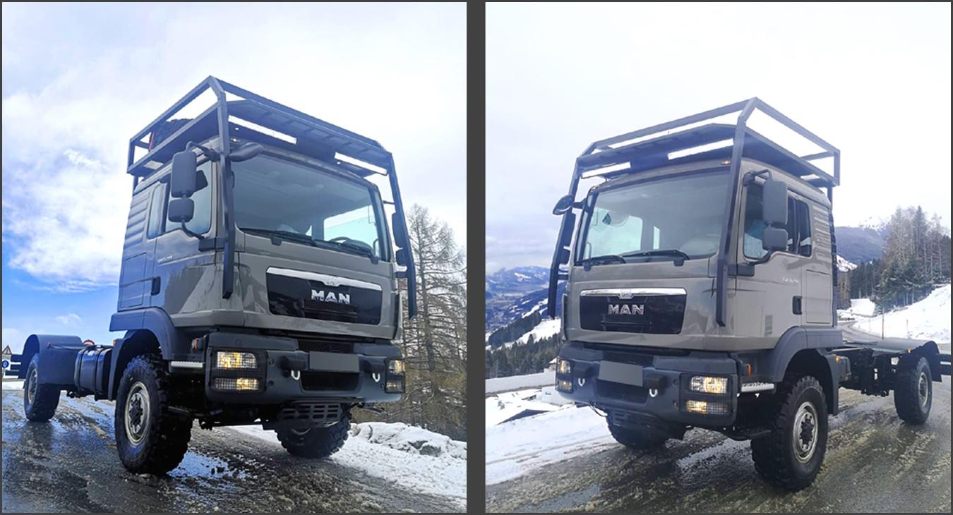 MAN TGM 13.290 4x4 Chassis 