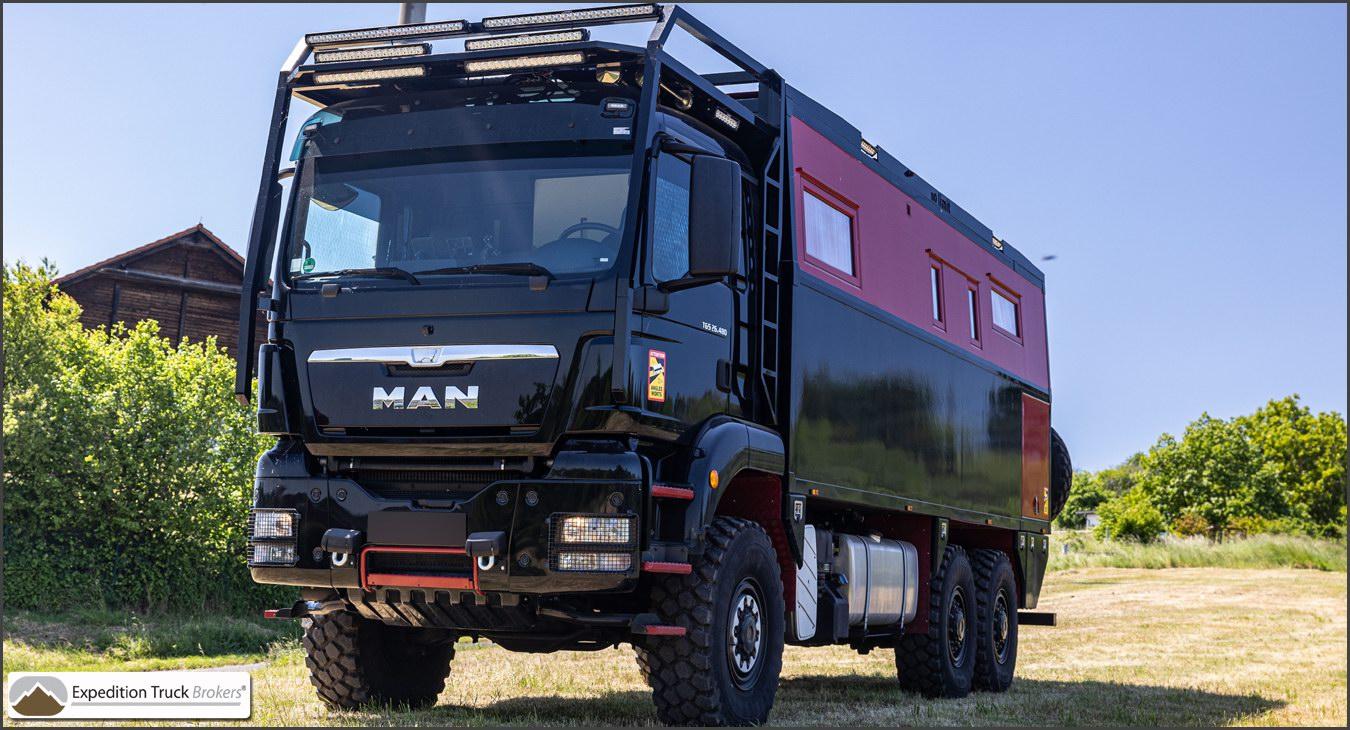 MAN TGS 26.480 6x6 EURO-5 Expedition Truck