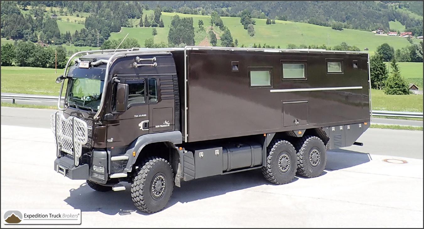 MAN TGS 33.480 6x6 Expedition Truck