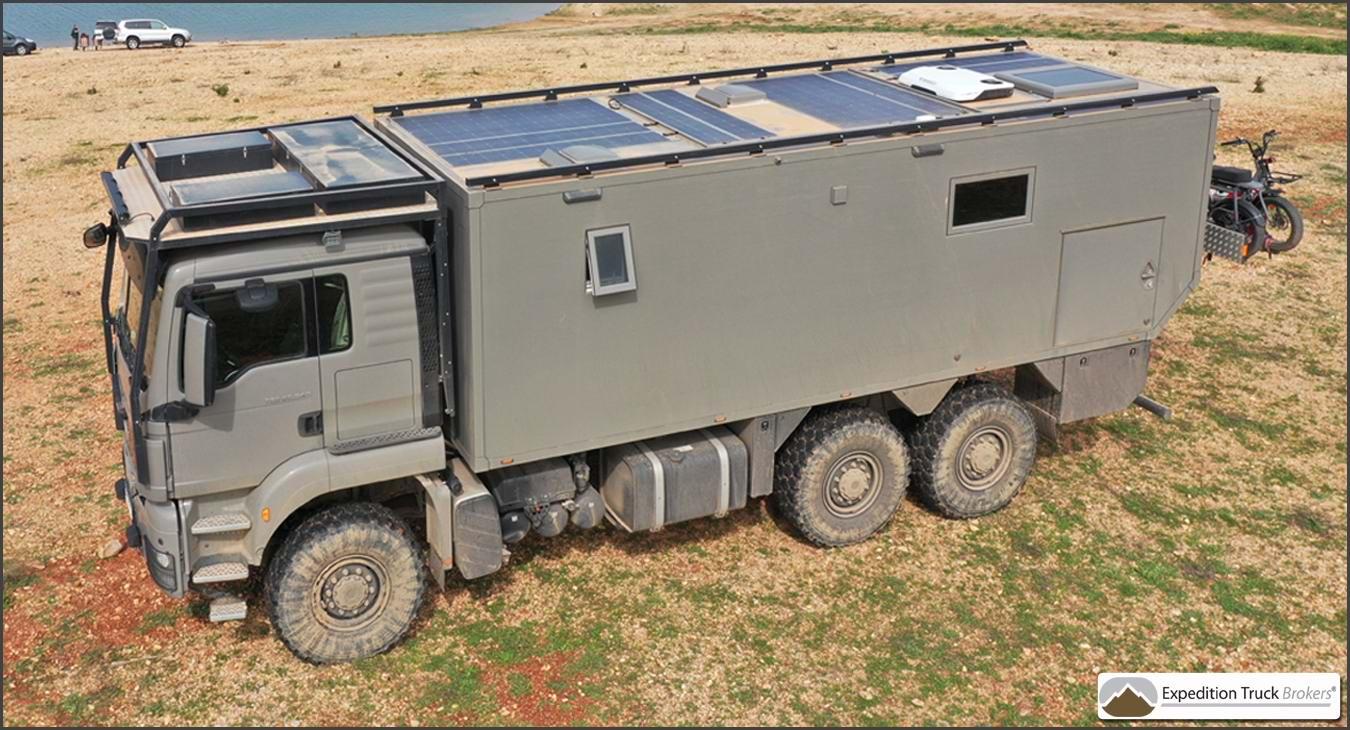 MAN TGS 26.540 6x6 Camion Camping Car