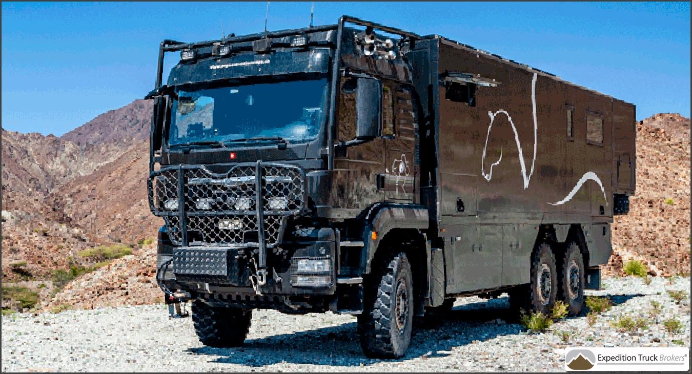 MAN TGS 33.540 6x6 Expeditie Truck op reis