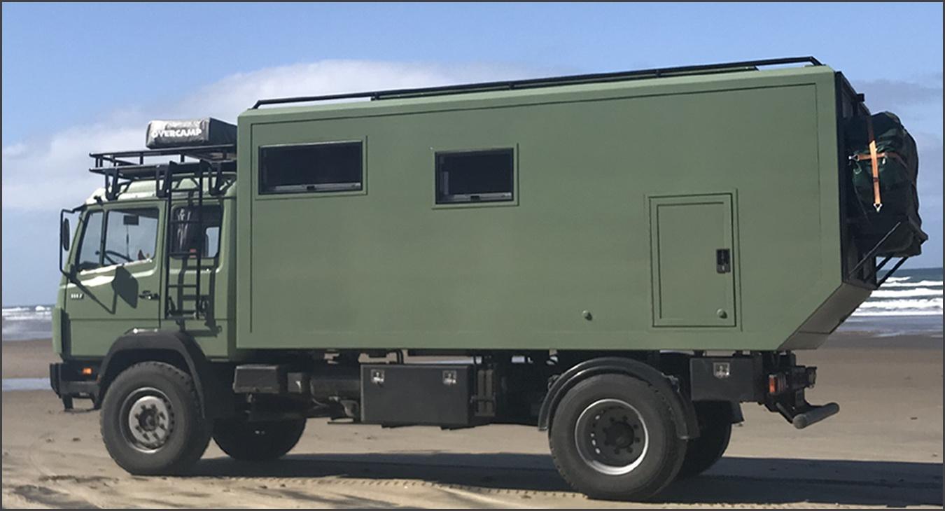 Mercedes 1117A 4x4 Overland Truck