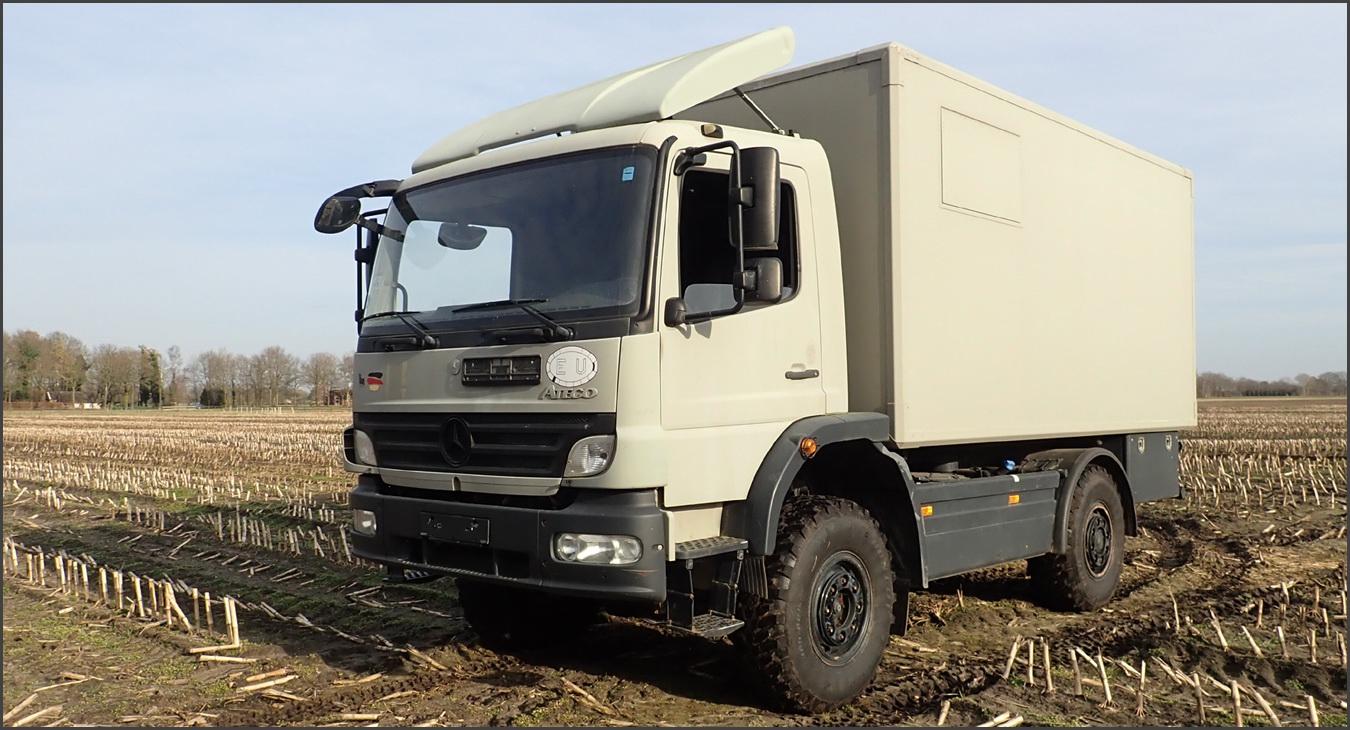 Mercedes Atego 4x4 Expeditionsmobil