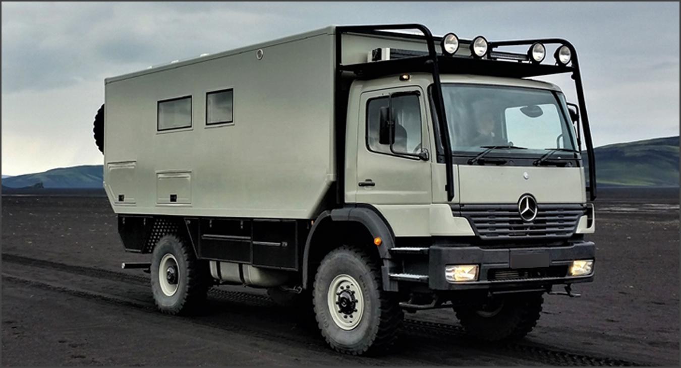 Gebrauchtes Mercedes Atego 1828 4x4 Expeditionsmobil