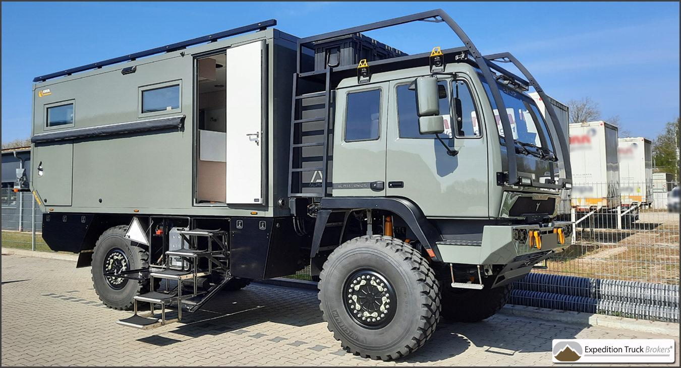 Excap Steyr 12M25 4x4 Expedition Truck