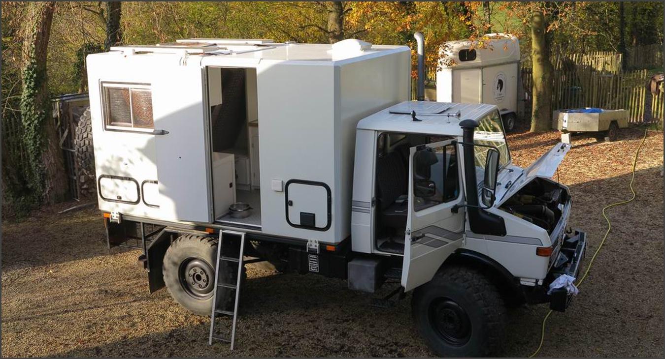 Unimog U1250L 4x4 Expedition Camper