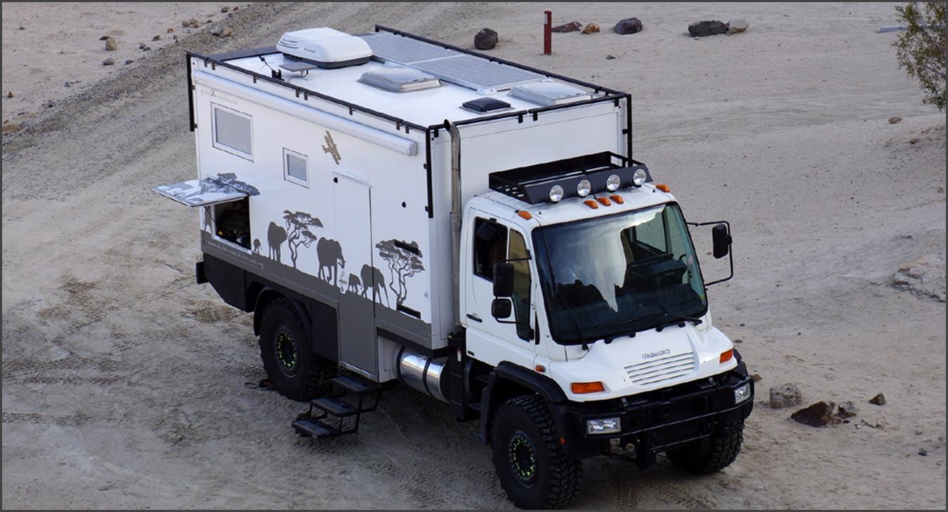 Unimog U500 4x4 Expedition Truck