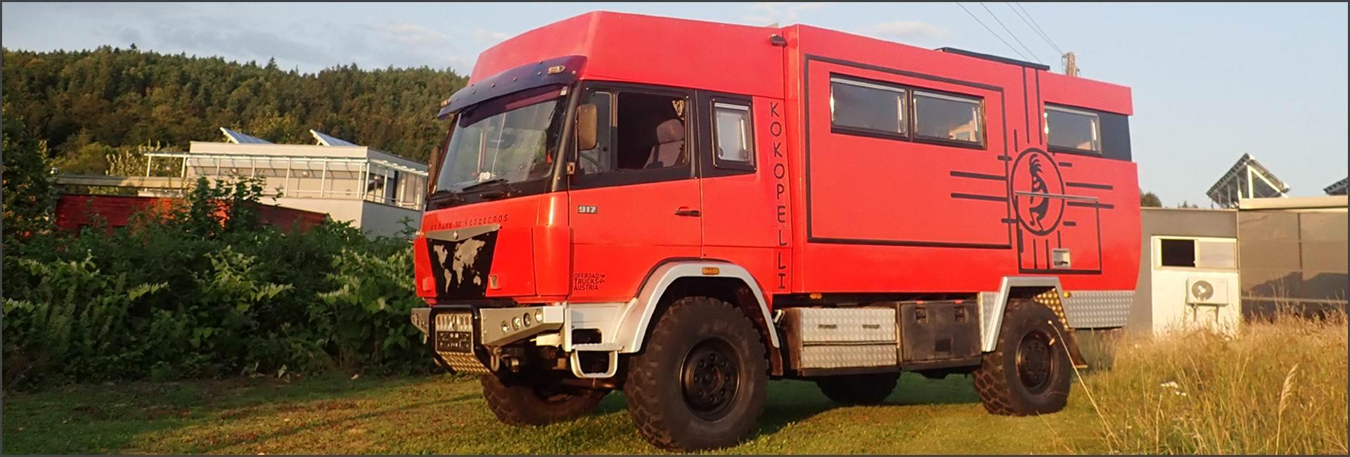 Mercedes 917AF 4x4 Expedition Truck