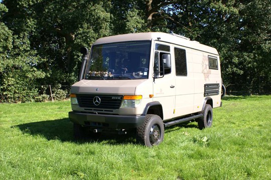 mercedes 4x4 camper van for sale