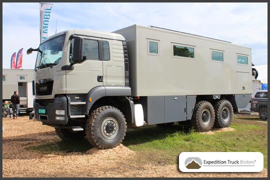 MAN TGS 26.540 6x6 Action Mobile Expedition Truck at Abenteuer Allrad 2013