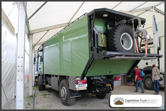 Unicat MAN truck at Abenteuer Allrad 2013