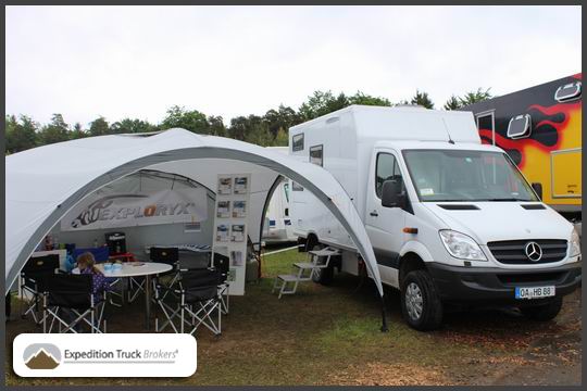 Mercedes Benz Spinter from Exploryx at Abenteuer Allrad 2013