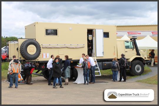 Mercedes Benz Zetros from Bliss Mobil at Abenteuer Allrad 2013